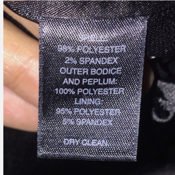 $198 Black Strapless Asymmetrical Whimsygoth Mini Formal/Occasion Dress~Sz 2 - Picture 11 of 11